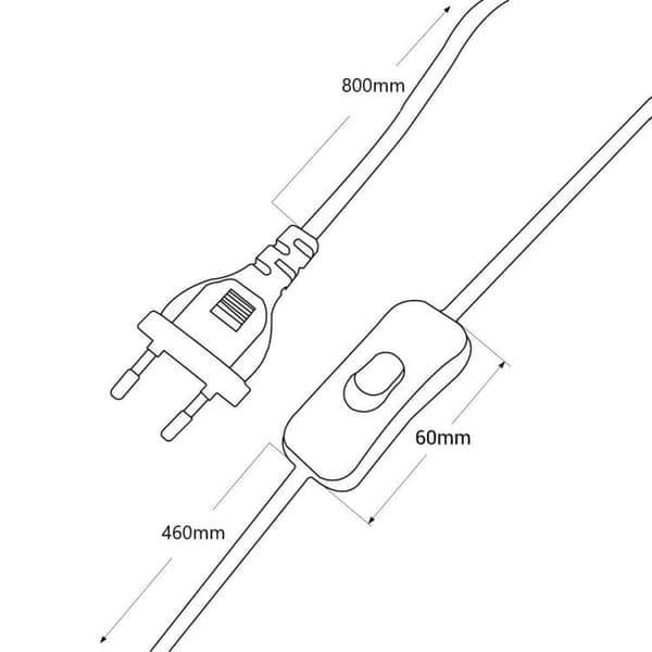 OBOSOE Bordlampe i måneform, opalglas & E27 montering, skrivebordslampe til soveværelse og kontor