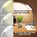 Miniatyrbillede 3 af 6: Bomclap 2-pak bordlampe/skrivebordslamper med trådløs hurtig opladning – berøringskontrol, 3 lystilstande LED-pære