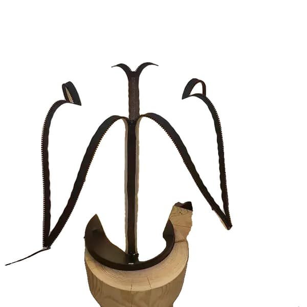 Gulvlampe, selvstændig installation, jernkonstruktion, LED-lyskilde,Banan lampe, Varmt lys