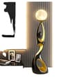 Miniatyrbild 1 av 2: Golvlampa, Modern stil, LED-ljuskälla, Resinmaterial,Svart med ljus