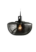 Miniatyrbillede 1 af 2: Pendellampe, Ledningpendel, Moderne Stil,Røggrå, Diameter 35cm, Varmt lys