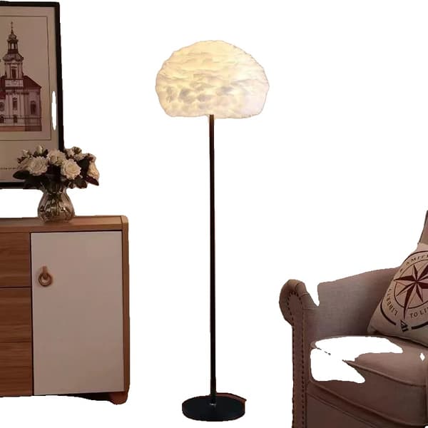 Gulvlampe, Moderne Stil, Stofskærm, LED Lyskilde,hvidt lys, B