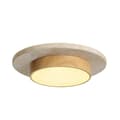 Miniatyrbild 1 av 2: Taklampa, varmt ljus, avtagbar lampskärm,Varm Vit, burlywood-30cm