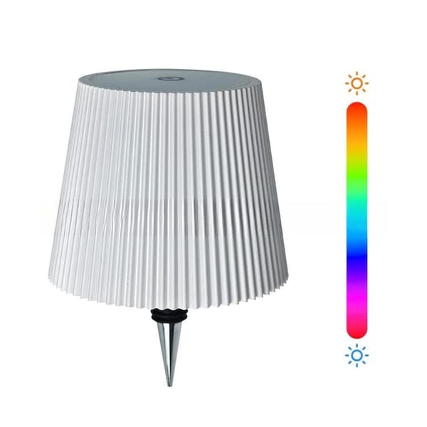 OBOSOE ladattava lampunvarjostin pullolle LED- ja 3 väritilalla