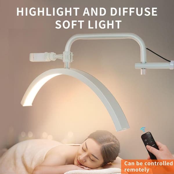 OBOSOE Half Moon Arch Bordlampe til Manicure / Eyelash Extension 320° Justerbar