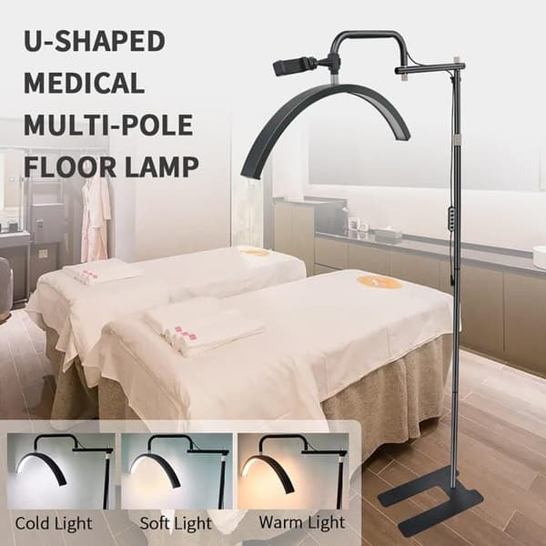OBOSOE Half Moon Arch Bordlampe til Manicure / Eyelash Extension 320° Justerbar