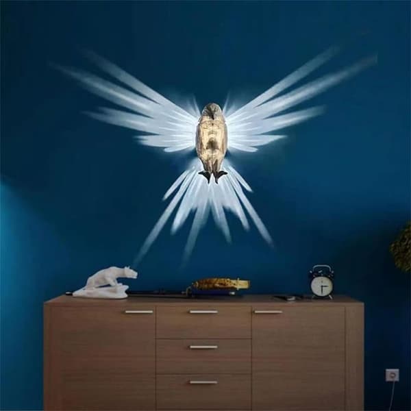 Bomclap örn lampa väggfäste LED ljus Vägglampor