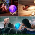 Miniatyrbild 9 av 10: Månlampa -16 färger - LED-touchfunktion och Fjärrkontroll