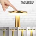 Miniatyrbild 4 av 5: Touch LED Bordslampa med USB-laddning