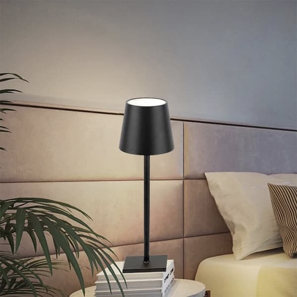 Bordslampa LED med touch - trådlös - 4 färger