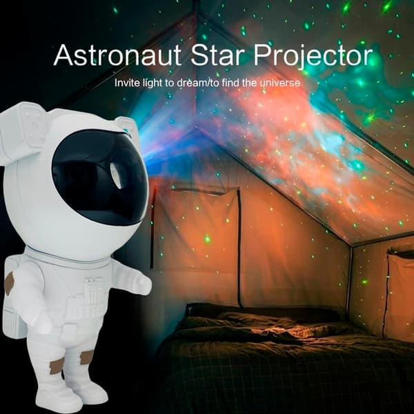 Astronaut Stjärnhimmelprojektor med fjärrkontroll