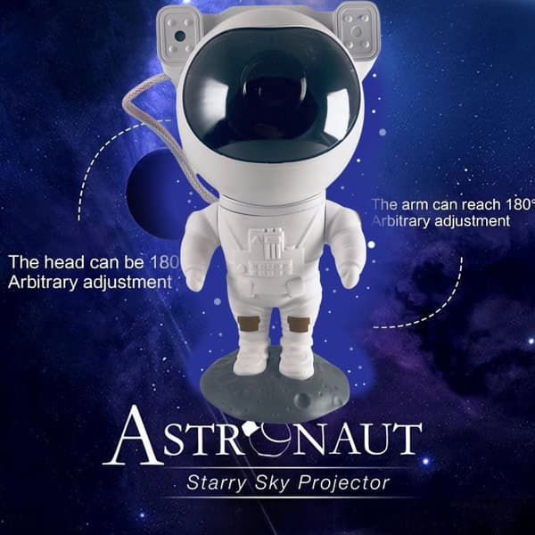 Astronaut Stjärnhimmelprojektor med fjärrkontroll
