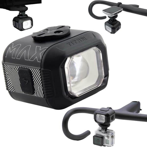 MOON TITAN MAX 1700lm framlykta för cykel med GoPro-fäste
