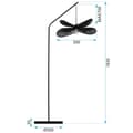 Miniatyrbild 4 av 4: GOLVLAMPA TOOLIGHT APP1830-1F BRUN