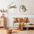Miniatyrbild 2 av 4: GOLVLAMPA TOOLIGHT APP1830-1F BRUN