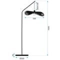 Miniatyrbillede 4 af 4: GULVLAMPE TOOLIGHT APP1834-1F SORT