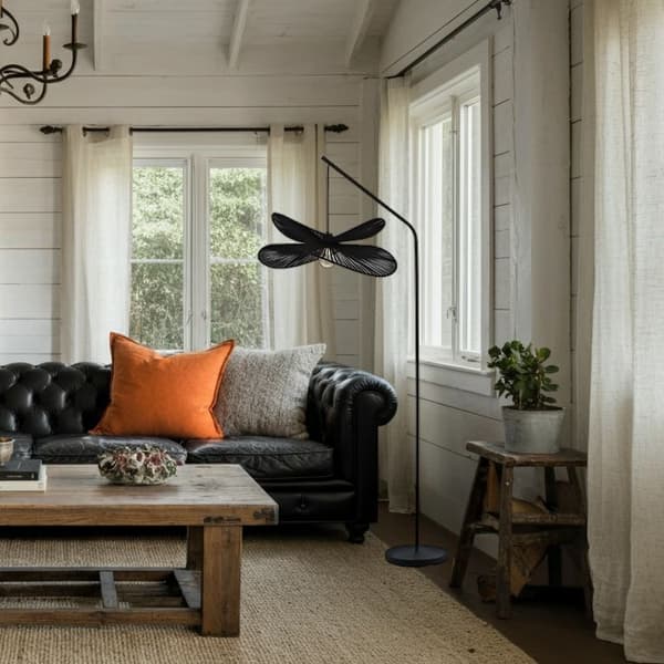 GOLVLAMPA TOOLIGHT APP1835-1F SVART