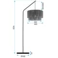 Miniatyrbild 4 av 4: GOLVLAMPA TOOLIGHT APP1839-1F BRUN