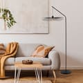 Miniatyrbild 2 av 3: GOLVLAMPA TOOLIGHT APP1844-1F SVART