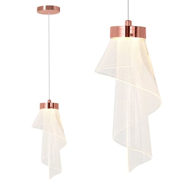 GOLVLAMPA TOOLIGHT APP1765-1CP ROSA GULD