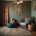Miniatyrbild 4 av 5: PLAFOND LAMPA TOOLIGHT APP1827-1CP NATUR SVART