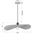 Miniatyrbild 4 av 4: PLAFOND LAMPA TOOLIGHT APP1831-1CP SVART