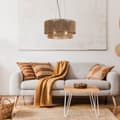 Miniatyrbild 3 av 4: PLAFOND LAMPA TOOLIGHT APP1837-1CP NATUR SVART