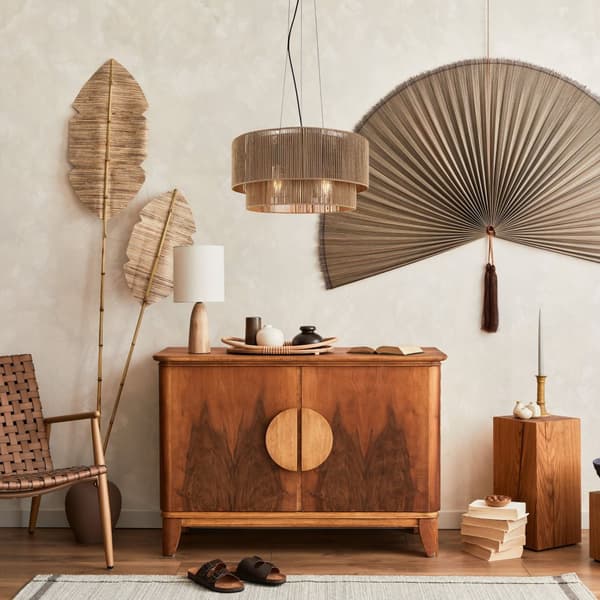 PLAFOND LAMPA TOOLIGHT APP1837-1CP NATUR SVART