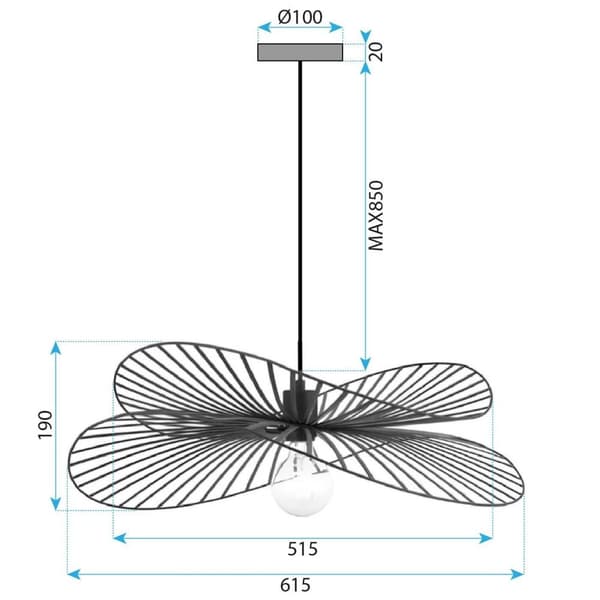 LOFTSLAMPE/LOFTSLAMPE TOOLIGHT APP1842-1CP SORT
