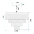 Miniatyrbild 7 av 7: PLAFOND LAMPA TOOLIGHT APP1533-6CP4 GULD