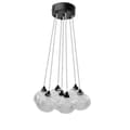 Miniatyrbild 1 av 5: PLAFOND LAMPA TOOLIGHT MS020-7CP SVART