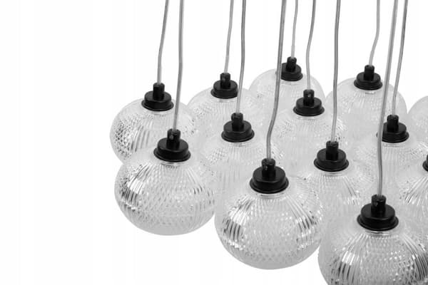 PLAFOND LAMPA TOOLIGHT MS024-13CP SVART