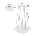 Miniatyrbild 7 av 7: PLAFOND LAMPA TOOLIGHT MS024-13CP SVART
