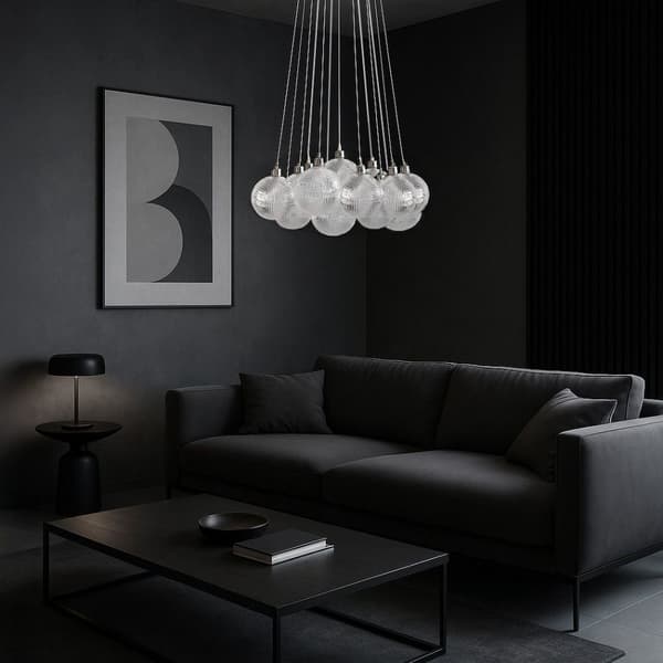 PLAFOND LAMPA TOOLIGHT MS025-13CP SVART