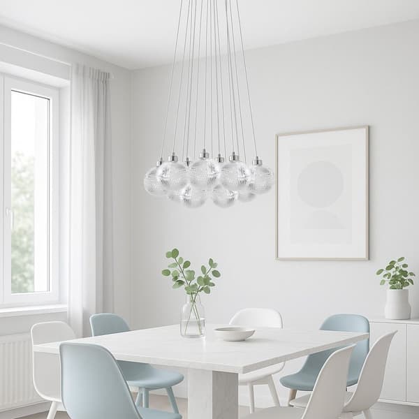 PLAFOND LAMPA TOOLIGHT MS025-13CP SVART
