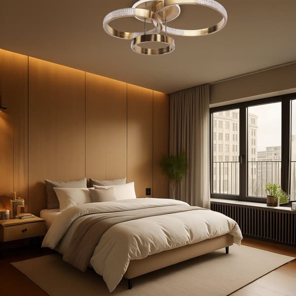 PLAFOND LAMPA TOOLIGHT G004-C BORSTA GULD