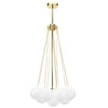 Miniatyrbild 3 av 9: HÄNGANDE TAKLAMPA TOOLIGHT APP1688-12CP GULD