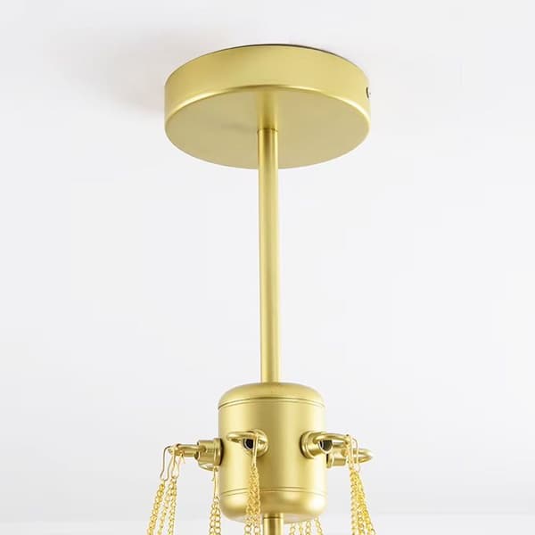 HÄNGANDE TAKLAMPA TOOLIGHT APP1688-12CP GULD