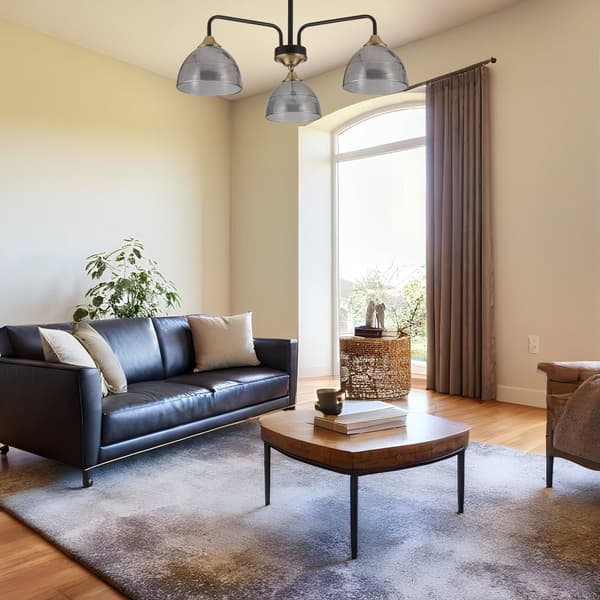 HÄNGANDE TAKLAMPA TOOLIGHT G084-3C SVART GRÅ