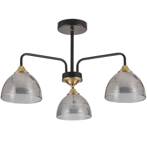 HÄNGANDE TAKLAMPA TOOLIGHT G084-3C SVART GRÅ