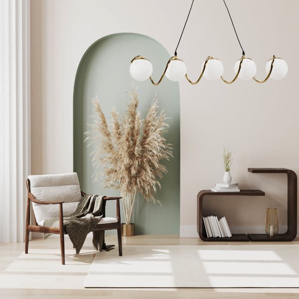 HÄNGANDE TAKLAMPA TOOLIGHT APP1780-5CP GULD