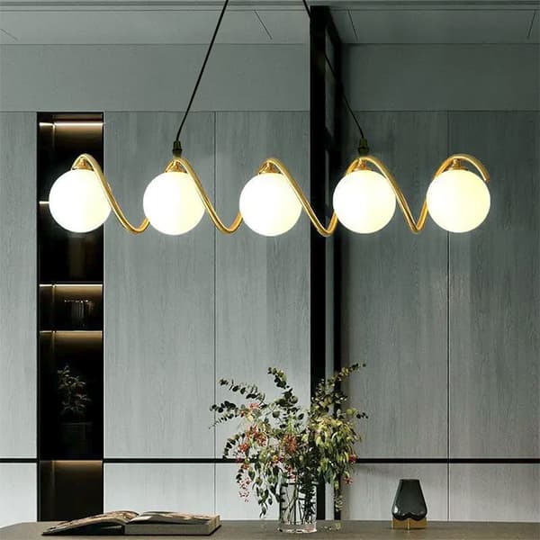 HÄNGANDE TAKLAMPA TOOLIGHT APP1780-5CP GULD