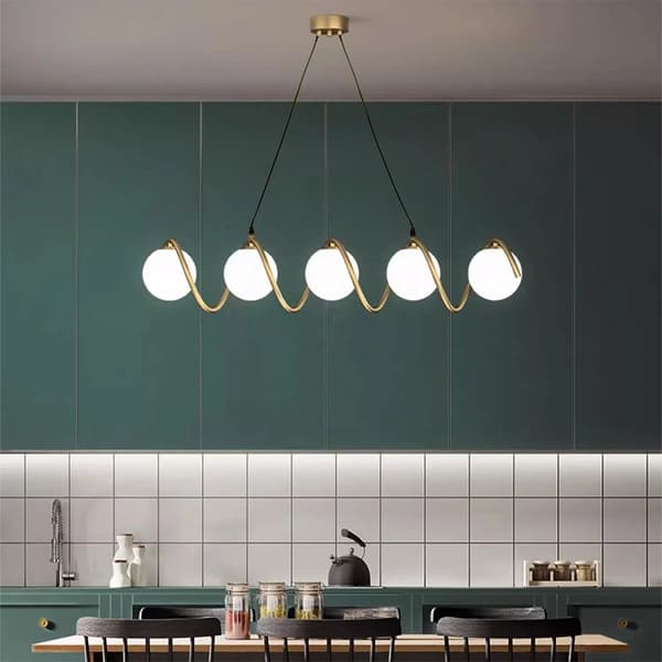 HÄNGANDE TAKLAMPA TOOLIGHT APP1780-5CP GULD