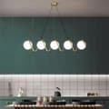 Miniatyrbild 2 av 6: HÄNGANDE TAKLAMPA TOOLIGHT APP1780-5CP GULD