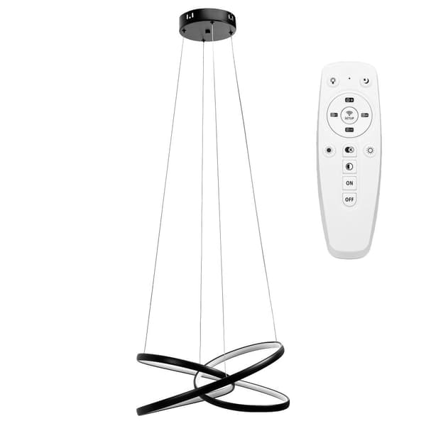 HÄNGANDE TAKLAMPA TOOLIGHT G006-CP LED SVART