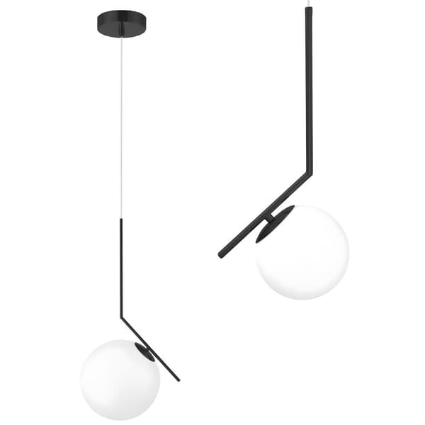 HÄNGANDE TAKLAMPA TOOLIGHT G107-1W SVART