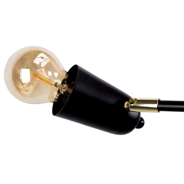 HÄNGANDE TAKLAMPA TOOLIGHT APP1708-4CP SVART GULD