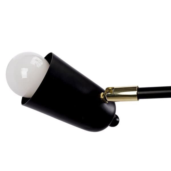 HÄNGANDE TAKLAMPA TOOLIGHT APP1708-4CP SVART GULD