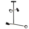 Miniatyrbild 9 av 11: HÄNGANDE TAKLAMPA TOOLIGHT APP1708-4CP SVART GULD