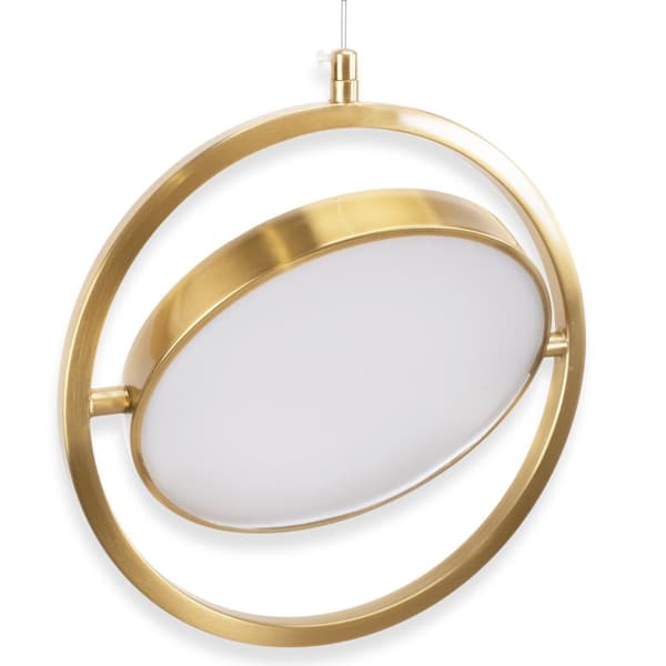 HÄNGANDE TAKLAMPA TOOLIGHT APP1791-CP BORSTA GULD
